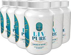 6 bottles of LivPure