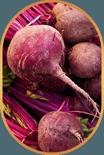Fresh beets, source of betaine